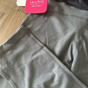 SET OF 2 Over Belly Knit Maternity Leggings - Isabel Maternity Black (2 PAIRS)